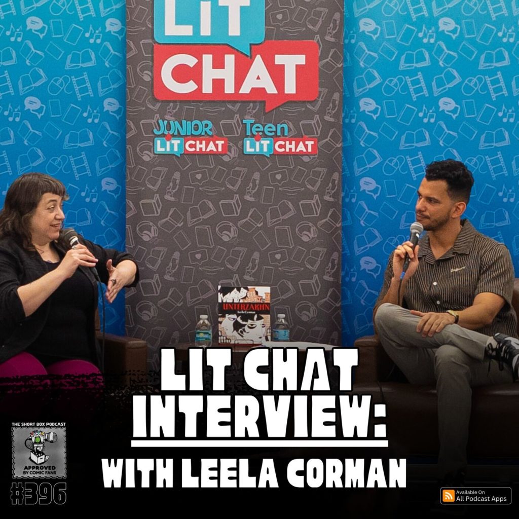 Lit Chat Interview with Leela Corman (LIVE at DCAZ 2023)
