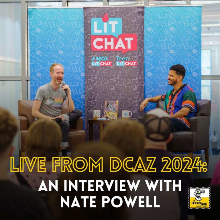 Live from DCAZ 2024: An Interview with Nate Powell about Graphic Novels, John Lewis, and Fall Through